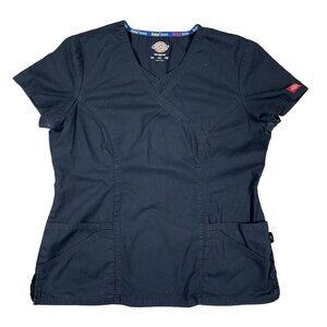 Dickies Black Nurse Scrubs Size Medium